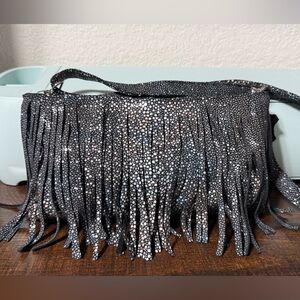 Cofi Leather Fringe Bag